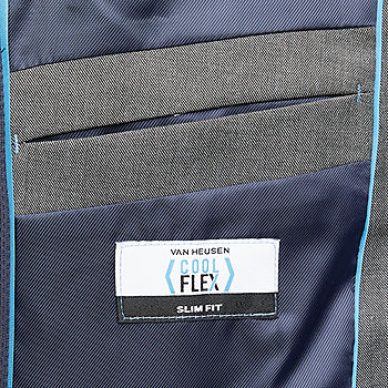 Van Heusen Cool Flex Mens Stretch Fabric Slim Fit Suit Pants, Color: Gray -  JCPenney