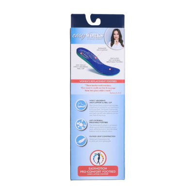 Easy Works By Easy Street Replacement Insole Unisex Adult Round Work Shoes