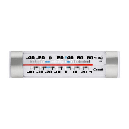 Escali Refrigerator Freezer Tube Thermometer, One Size, Silver