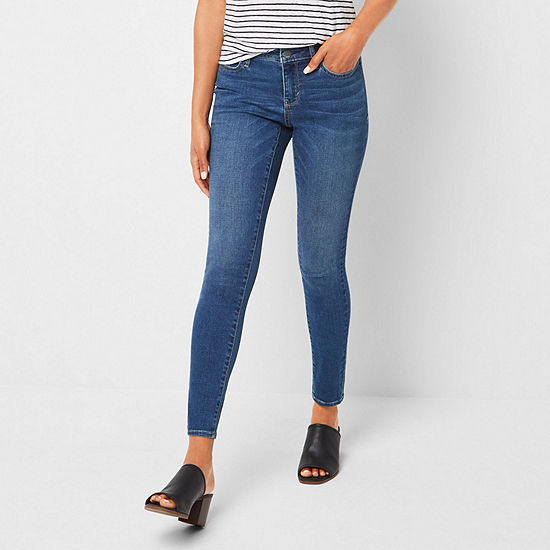 a.n.a - Tall Womens Mid Rise Skinny Fit Jegging