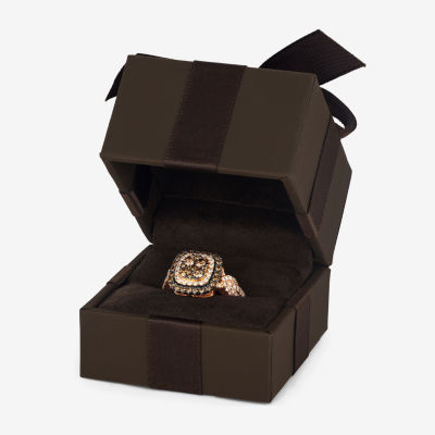 Le Vian® Ring featuring 3/4 CT. Chocolate Diamonds® 1 3/8 Nude Diamonds™ set 14K Strawberry Gold®