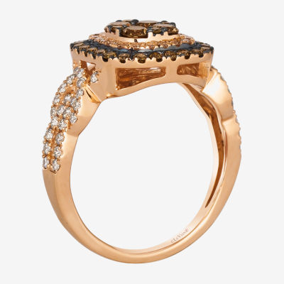 Le Vian® Ring featuring 3/4 cts. Chocolate Diamonds®  3/8 Nude Diamonds™ set 14K Strawberry Gold®