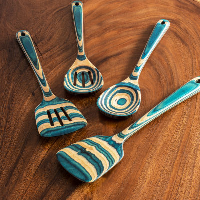 Baltique by Totally Bamboo Mykonos 4-pc. Kitchen Utensil Set