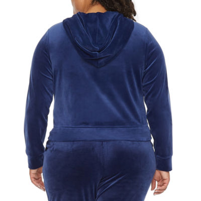 Juicy By Couture Midweight Track Jacket-Plus