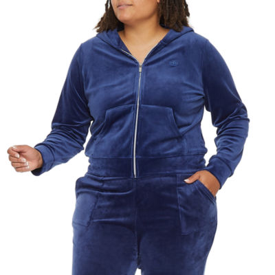 Juicy By Couture Midweight Track Jacket-Plus