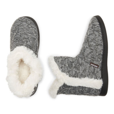 Muk Luks Womens Bootie Slippers