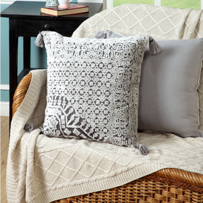 LR Home Square Throw Pillow