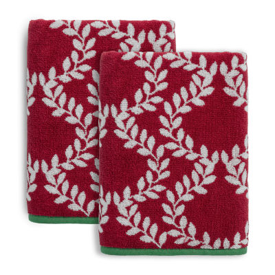 Martha Stewart Holiday 2pc. Bath Towel Set