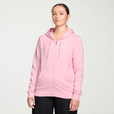 Nike Womens Long Sleeve Fleece Zipper Active Hoodie