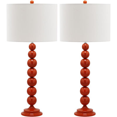 Safavieh Pearl Stacked Ball Lamp- Set of 2