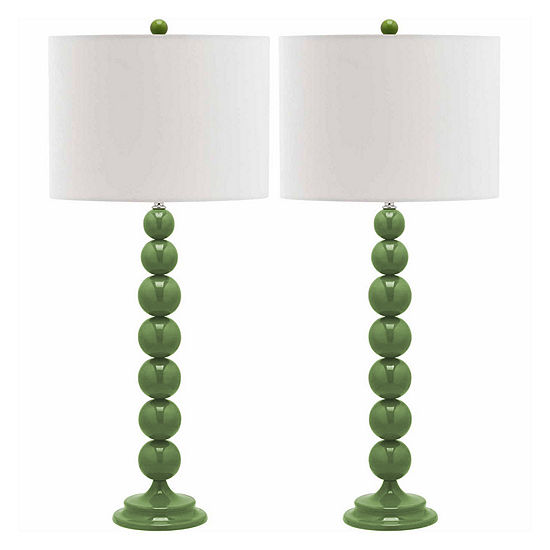 Safavieh Pearl Stacked Ball Lamp- Set of 2