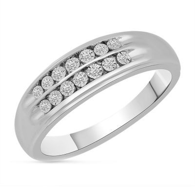 10K White Gold His and Hers Ring Sets - JCPenney