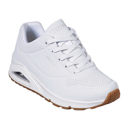 Skechers Street Uno Stand On Air Womens Sneakers, 7 Medium, White