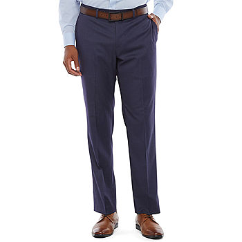 Van Heusen Cool Flex Mens Stretch Fabric Slim Fit Suit Pants, Color: Navy -  JCPenney