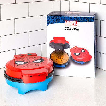 Marvel Spiderman Waffle Maker, One Size, Black