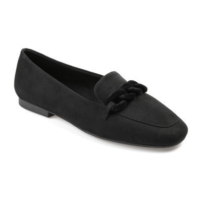 Journee Collection Womens Cordell Square Toe Loafers