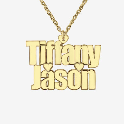 Womens 10K Gold Pendant Necklace JCPenney