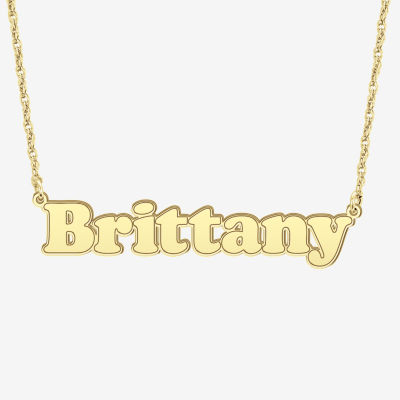 Womens 10K Gold Pendant Necklace JCPenney
