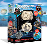 Discovery #Mindblown Mini Unearthed Treasure Set, 2 Pack Excavation Kit w/ Chisel, App & Poster