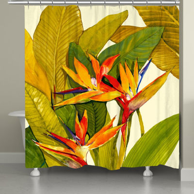 Laural Home Tropical Paradise Shower Curtain