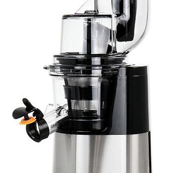 MegaChef Stainless Steel Chrome Wide Mouth Juice Extractor, Juice Machine  with Dual Speed Centrifugal Juicer 985112284M - The Home Depot