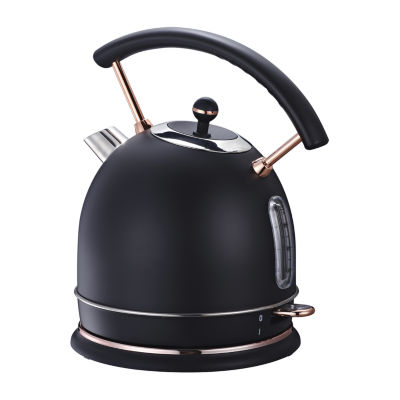 MegaChef 1.8 Quart Half Circle Electric Tea Kettle with Thermostat