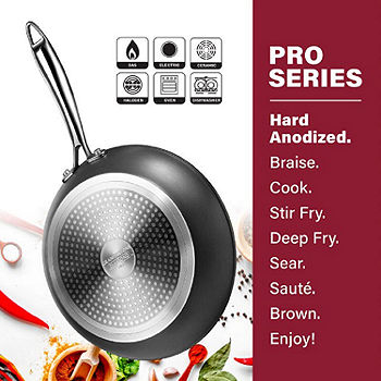 Granitestone Pro Hard Anodized 5 Piece Nonstick Cookware Set