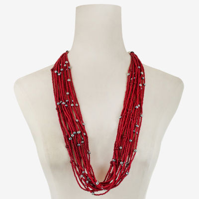 Mixit Inch Bead Collar Necklace