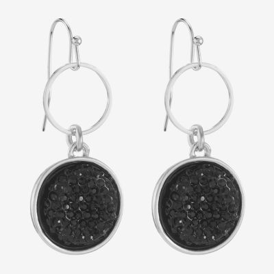 Mixit Round Drop Earrings