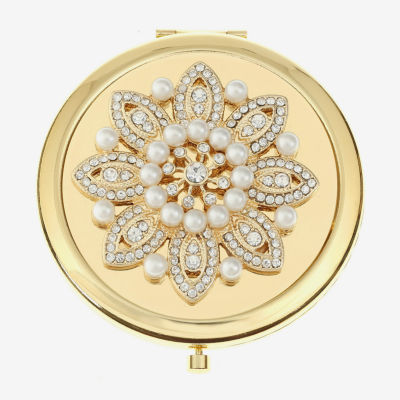 Monet Jewelry Gold Tone Gold Tone Compact Mirrors