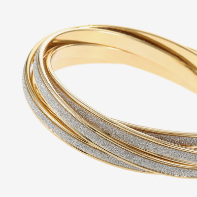 Monet Jewelry Two Tone Bangle Bracelet