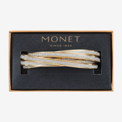 Monet Jewelry Two Tone Bangle Bracelet