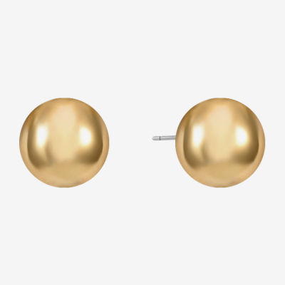 Monet® Gold-Tone Ball Stud Earrings