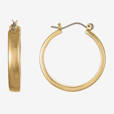 Liz Claiborne Gold Tone Hoop Earrings