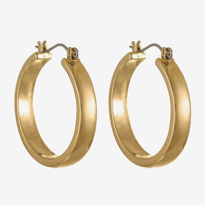 Liz Claiborne Gold Tone Hoop Earrings