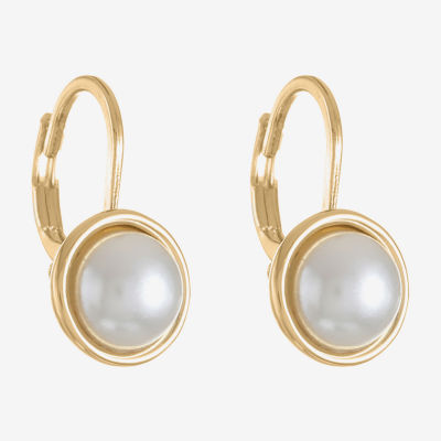 Monet Jewelry Simulated Pearl Drop Earrings