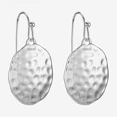 Bijoux Bar Delicates Gold Tone Simulated Pearl 10.1mm Heart Stud Earrings