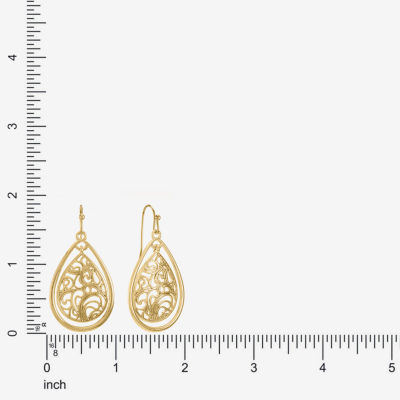 Liz Claiborne® Teardrop Drop Earrings