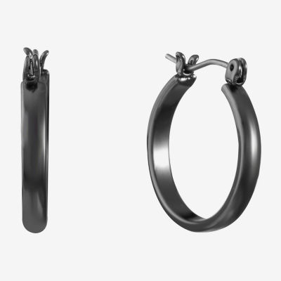 Liz Claiborne Small Thin Womens 22mm Hypoallergenic Hoop Earrings