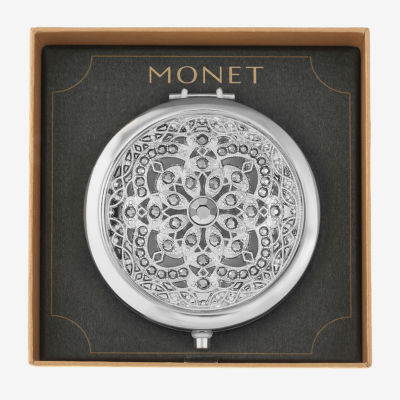 Monet Jewelry Rose Tone Compact Mirrors