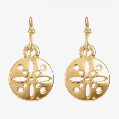 Liz Claiborne® Round Drop Earrings