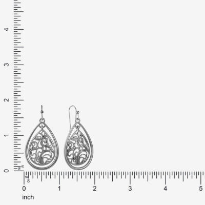 Liz Claiborne Openwork Drop Earrings