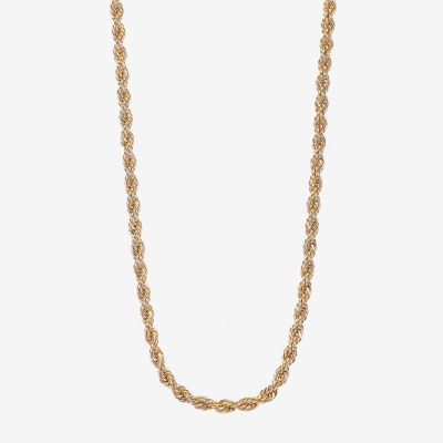 Monet Jewelry Womens Stainless Steel 18 Inch Collar Necklace