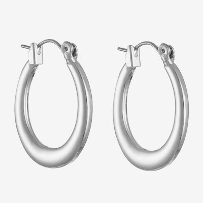 Liz Claiborne Oval Hoop Earrings