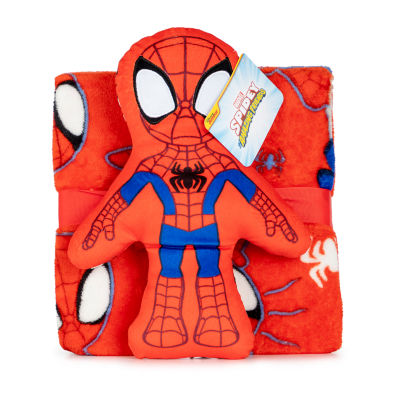 Disney Collection Spiderman Throw and Pillow Set