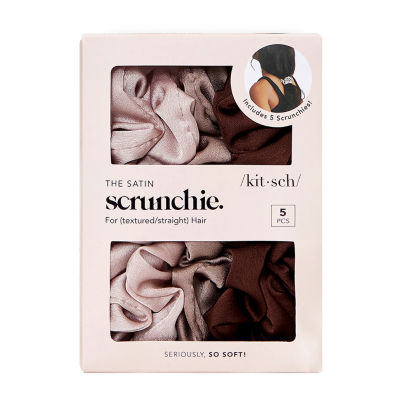 Kitsch Assorted Satin Sleep Scrunchies