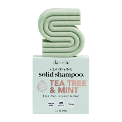 Kitsch Tea Tree Mint Clarifying  Shampoo Bar