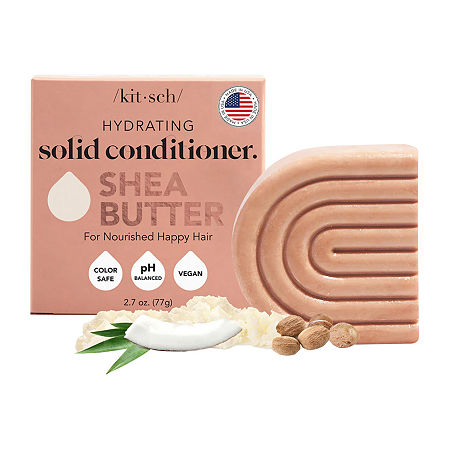 Kitsch Shea Butter Hydrating Conditioner Bar, One Size, Pink