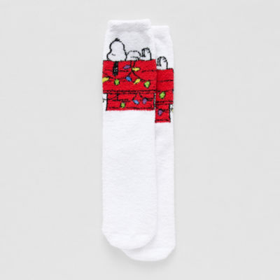 Unisex Adult Peanuts Snoopy 1 Pair Slipper Socks