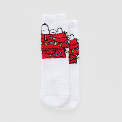 Toddler Unisex Peanuts Snoopy 1 Pair Slipper Socks